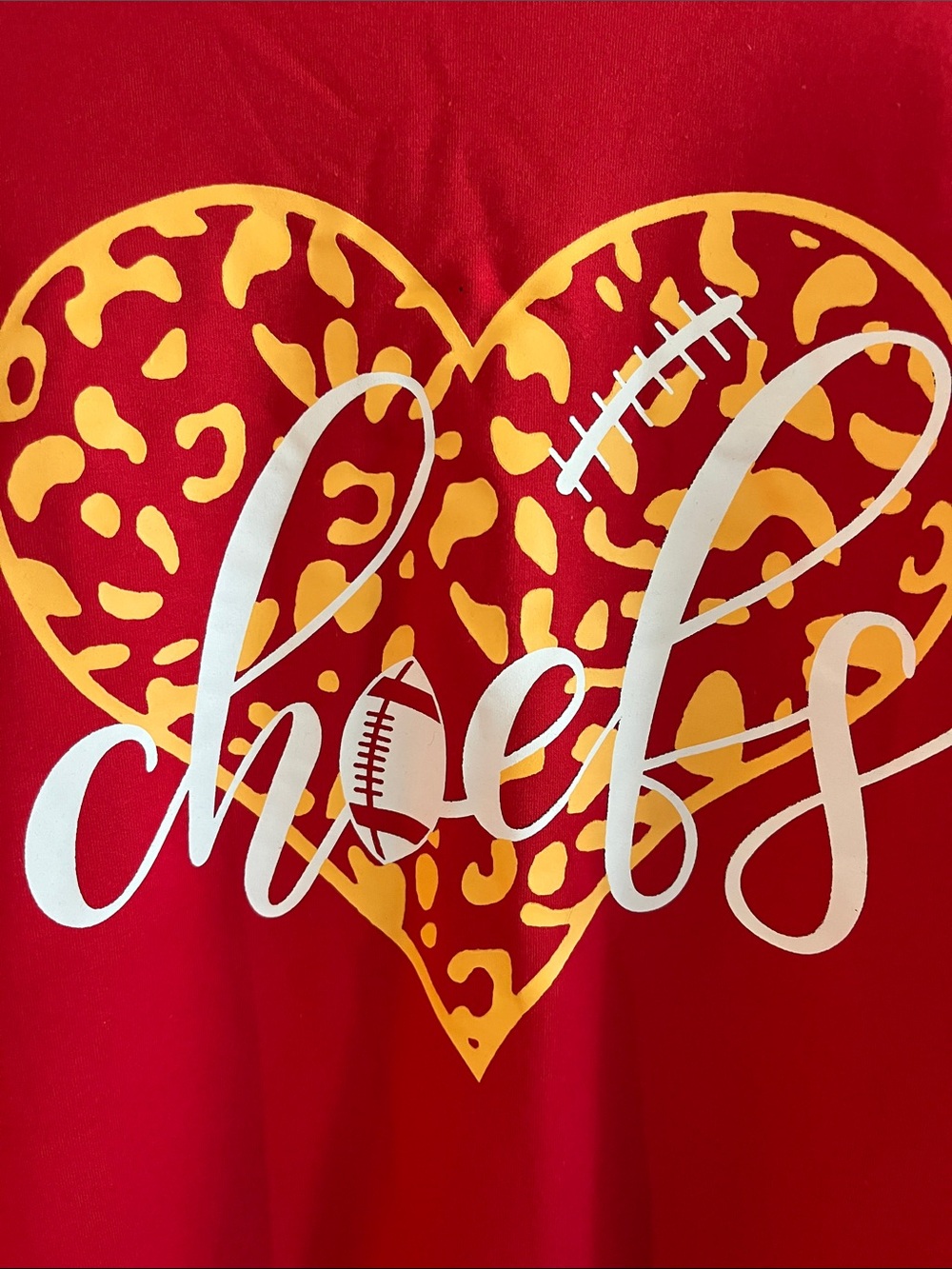 Swifties “Chiefs” Heart Graphic Sweatshirts- XL - Picture 2 of 4